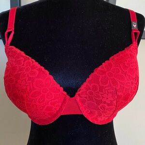 Victoria's Secret Lace Lined Demi Bra